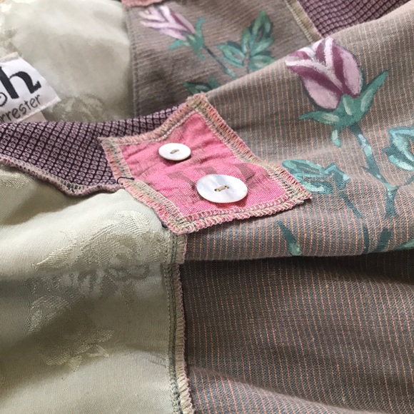 FAITH Multi Fabric VEST/TOP SZ Small - Picture 7 of 8